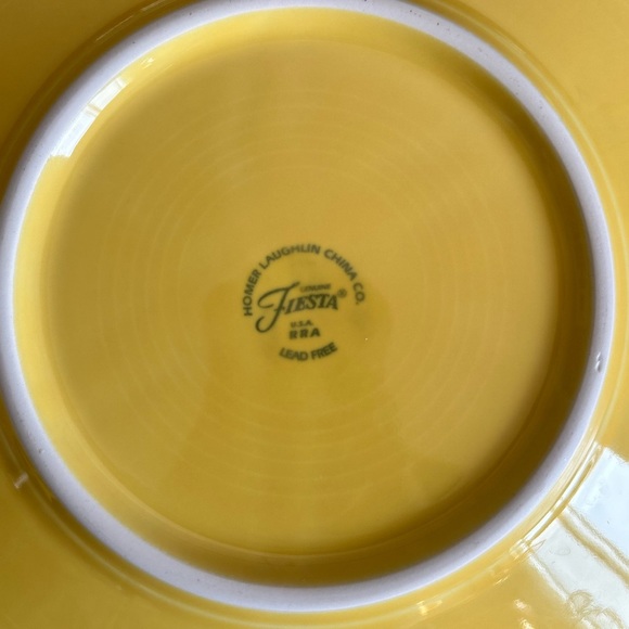 Vintage Fiesta Smiley Face Plates (2) - Picture 2 of 10